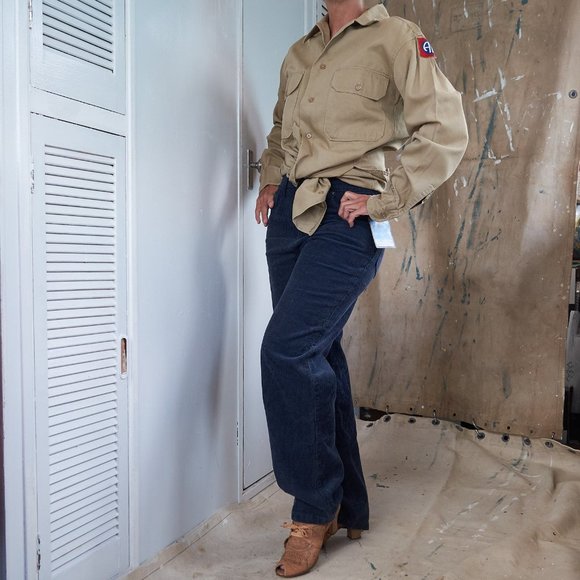 1940s Tan Leather and Raffia Lace Oxford Shoes Heels - Picture 7 of 11